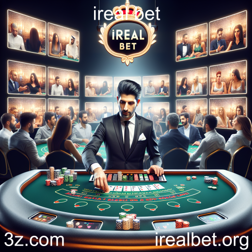 Experiência Imersiva nos Jogos ao Vivo da ireal bet